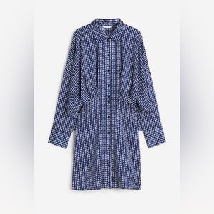 H&M Satin Shirt Dress - Medium